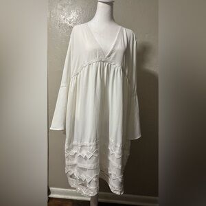 Women’s white dress